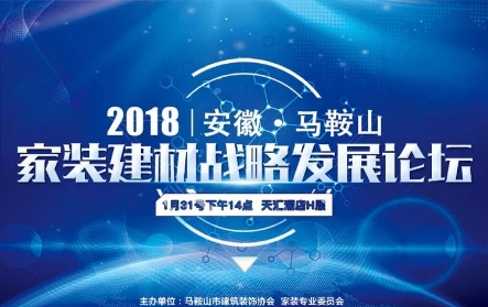 2018馬鞍山家裝建材戰(zhàn)略發(fā)展論壇-圓滿結束