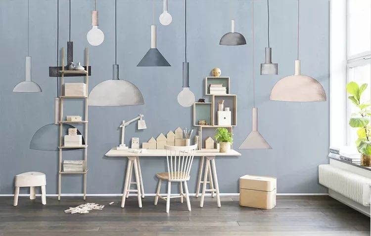 不想太傳統(tǒng)，背景墻壁紙該怎么選呢？